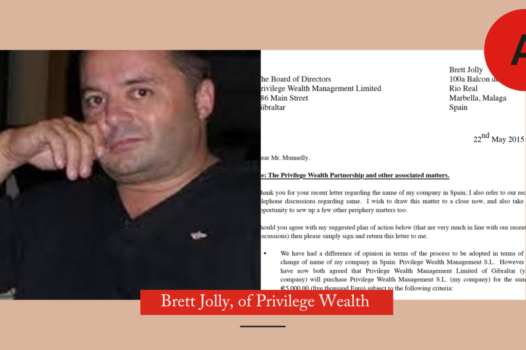 Brett Jolly Privilege Wealth