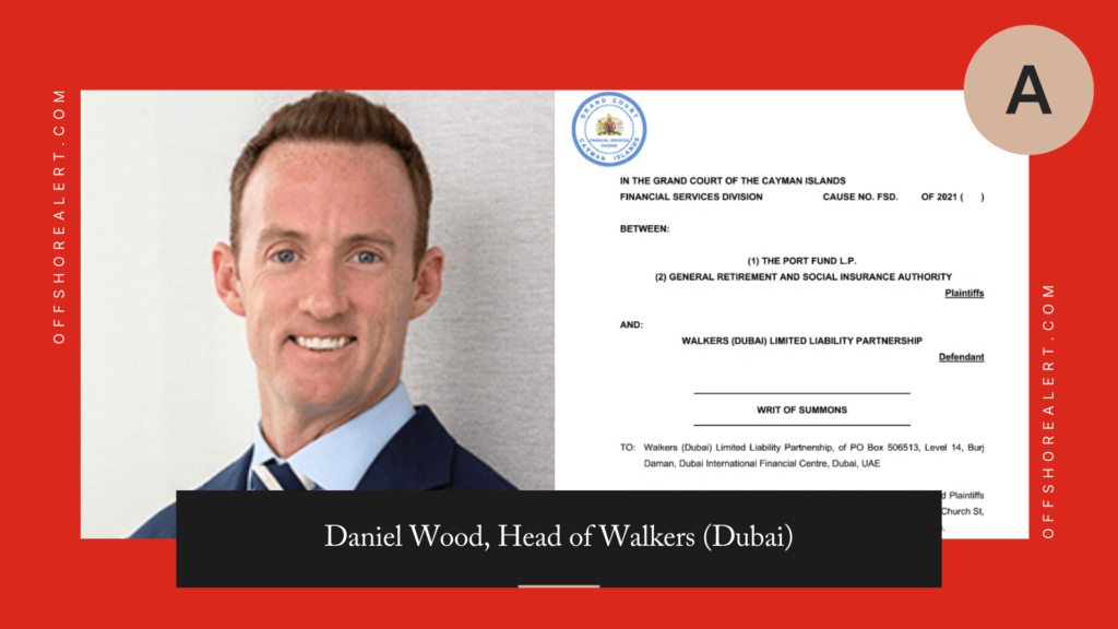 Daniel Wood, Walkers Dubai